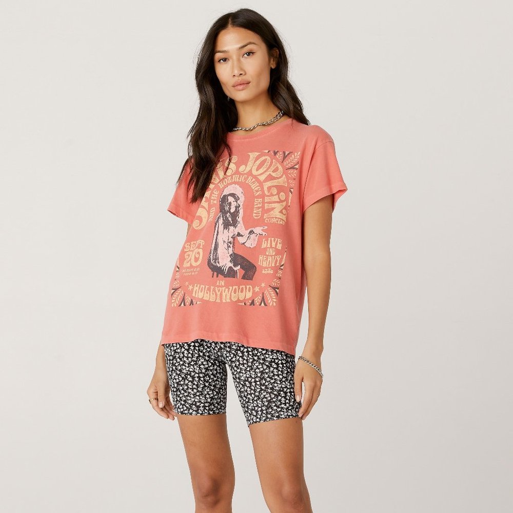 DayDreamer Janis Joplin In Hollywood Tour Tee